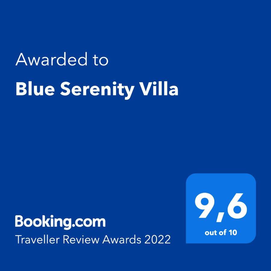 Blue Serenity Villa Fanari  Exteriér fotografie